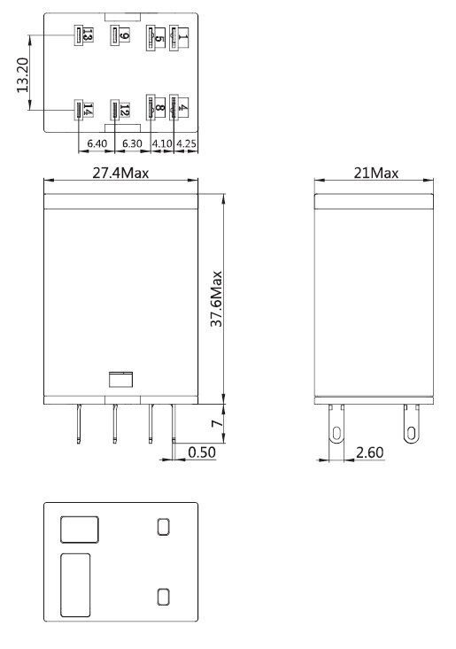 Реле электромагнитное ORU-2F-L/DC